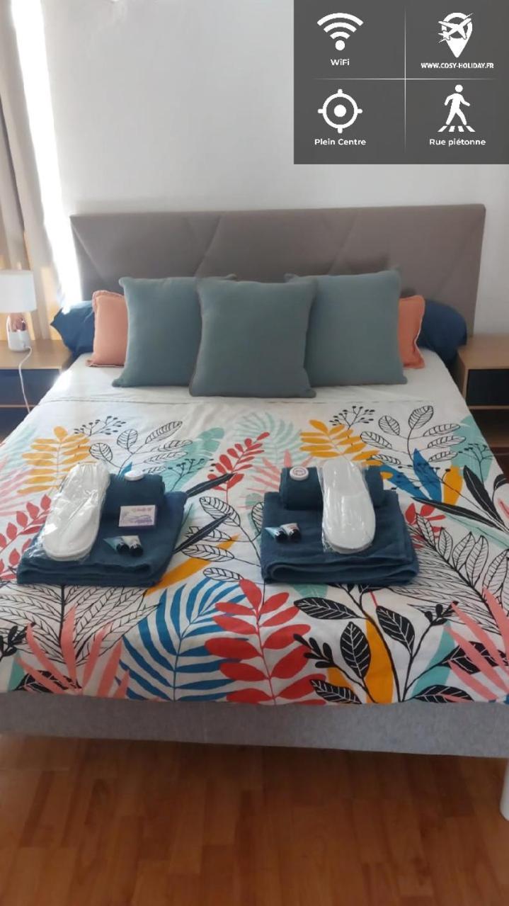 **** Very Central Ajaccio 36 Rue Fesch, Cosy Flat In City Center Pedestrian Street, Up To 4 People **** エクステリア 写真
